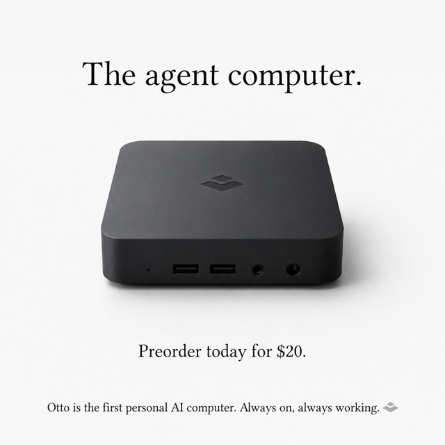 Otto ad: the agent computer