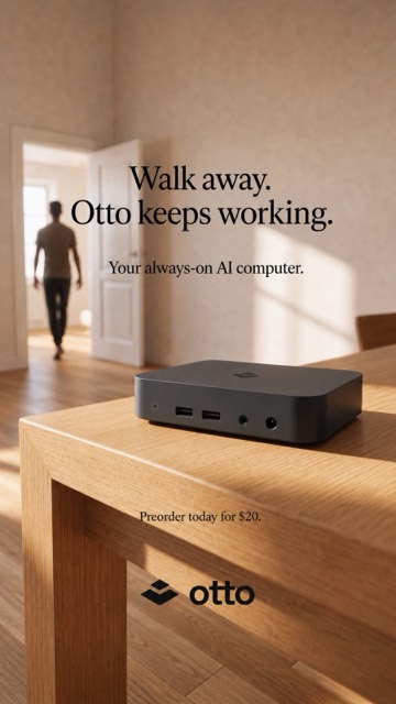 Otto ad: walk away, Otto keeps working